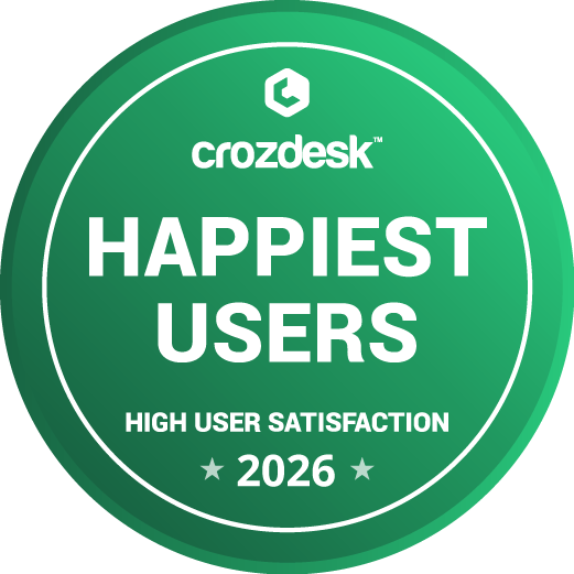 Crozdesk Happiest Users 2026